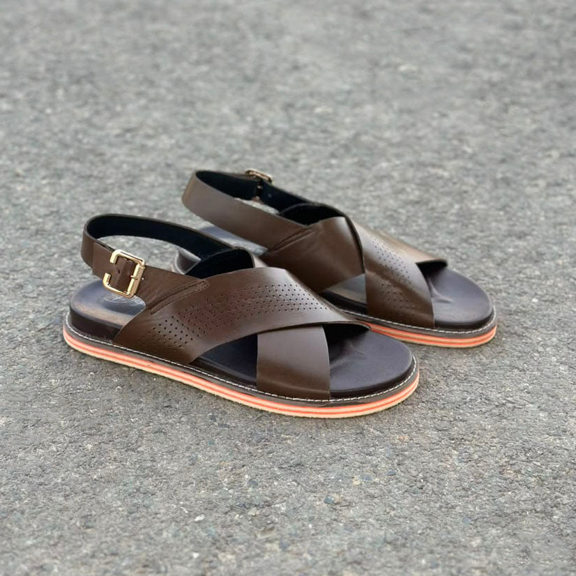 Ledger Brown Sandals-2788