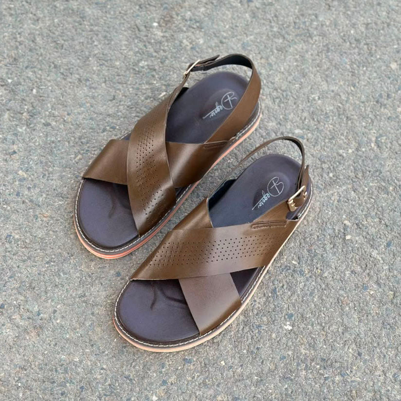 Ledger Brown Sandals-2788