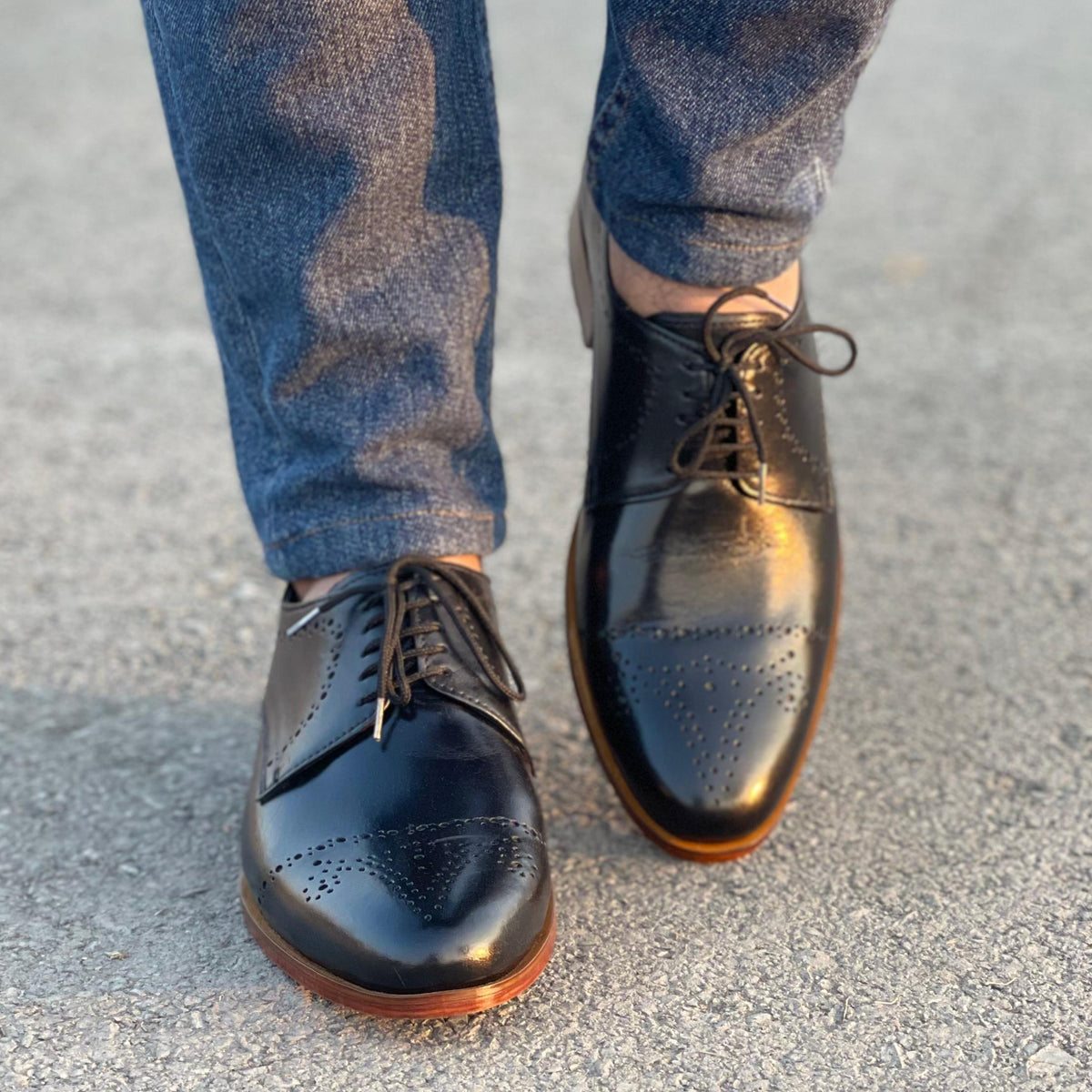 THE DENNY BLACK OXFORD - 2532