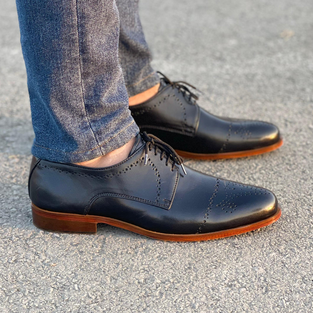 THE DENNY BLACK OXFORD - 2532