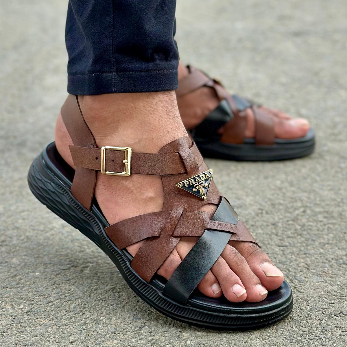 best Mongro Brown Sandals in Pakistan