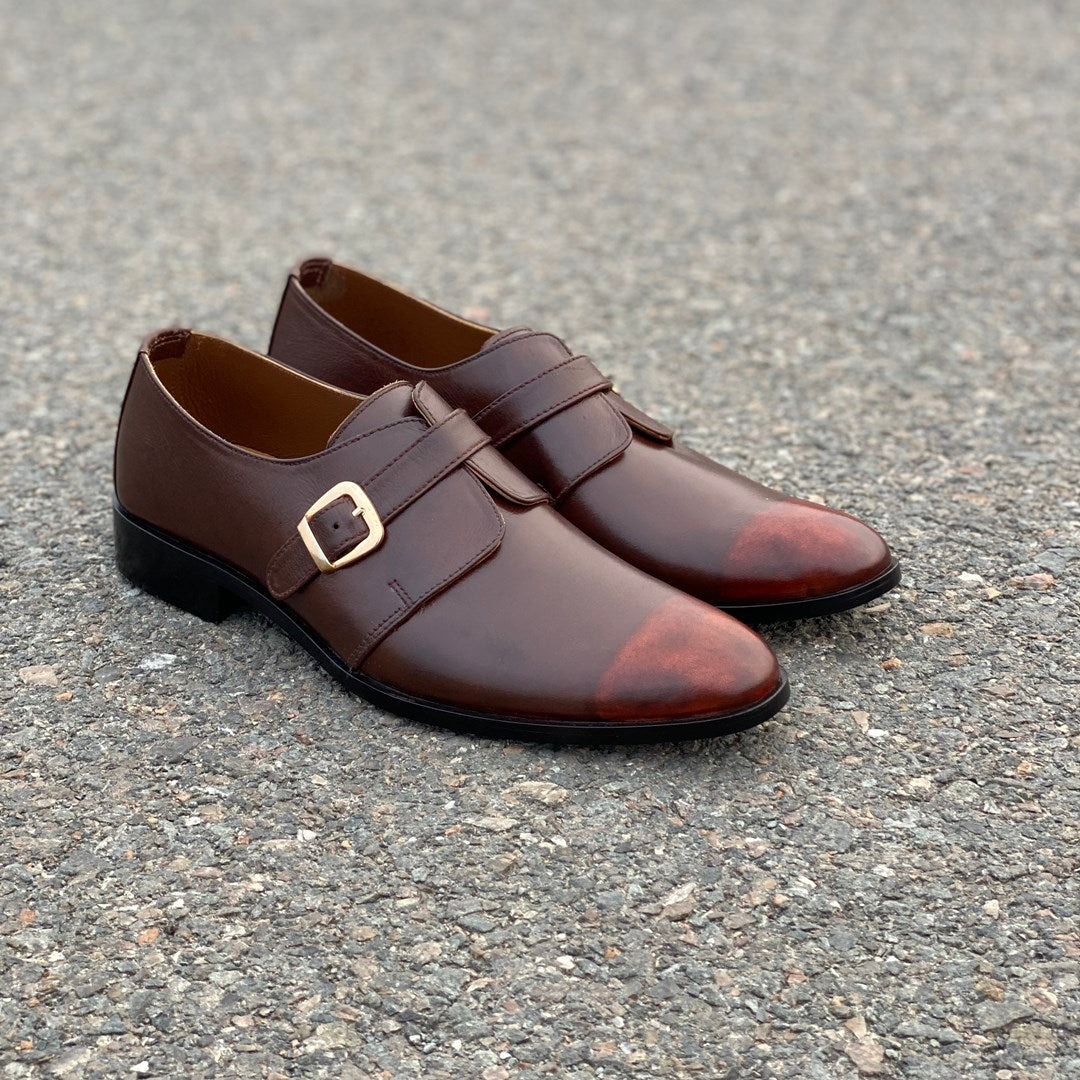 Formal Shoes Handmade leather Brown  2407