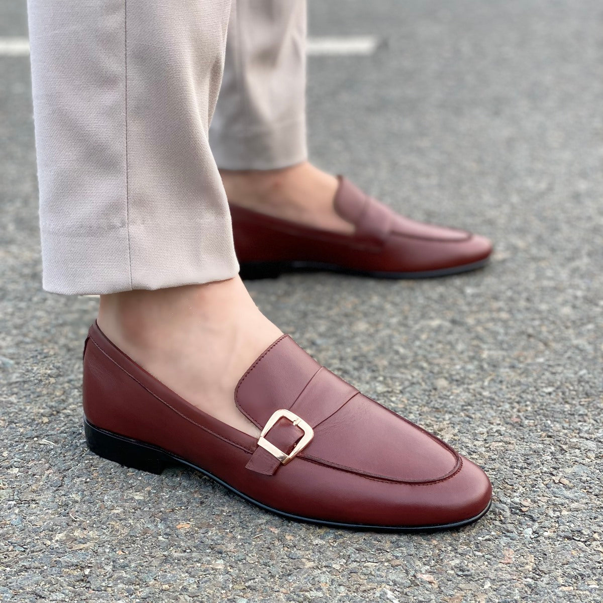Formal Shoes Handmade leather Brown 2415