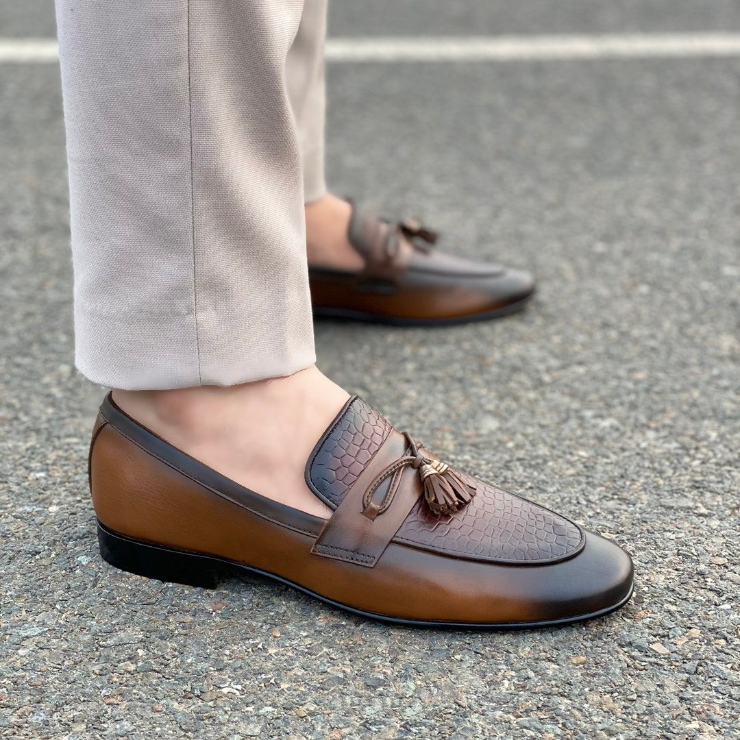 Formal Shoes Handmade leather Brown 2417