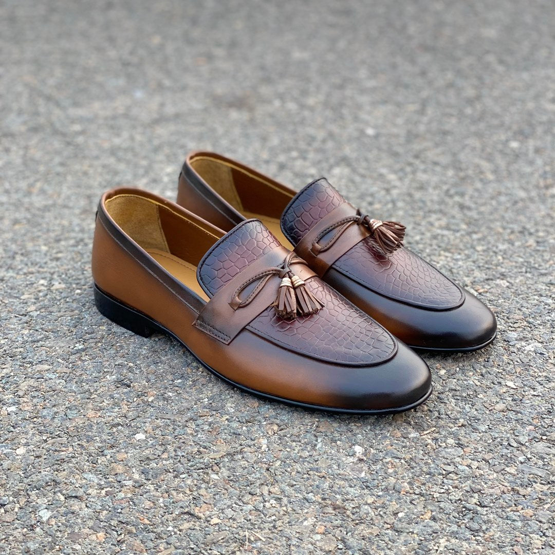 Formal Shoes Handmade leather Brown 2417