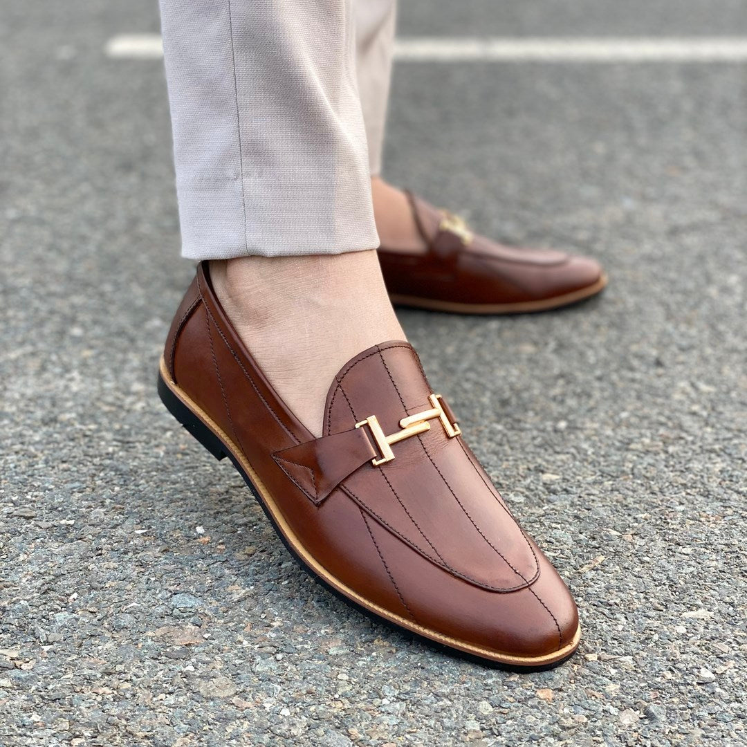 Degora Formal Shoes Handmade leather  Brown  128