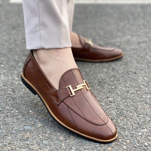 DerbyGlide Shoes-128 Brown