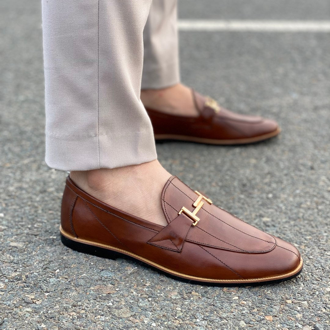 Degora Formal Shoes Handmade leather  Brown  128