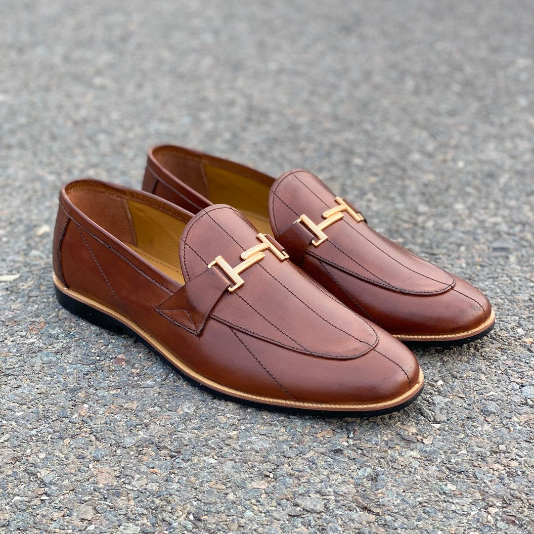 Degora Formal Shoes Handmade leather  Brown  128