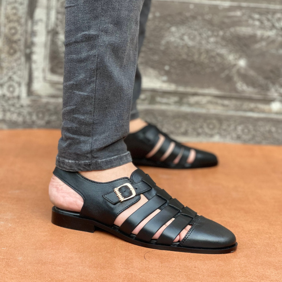 Premium  Sandal Black-2358