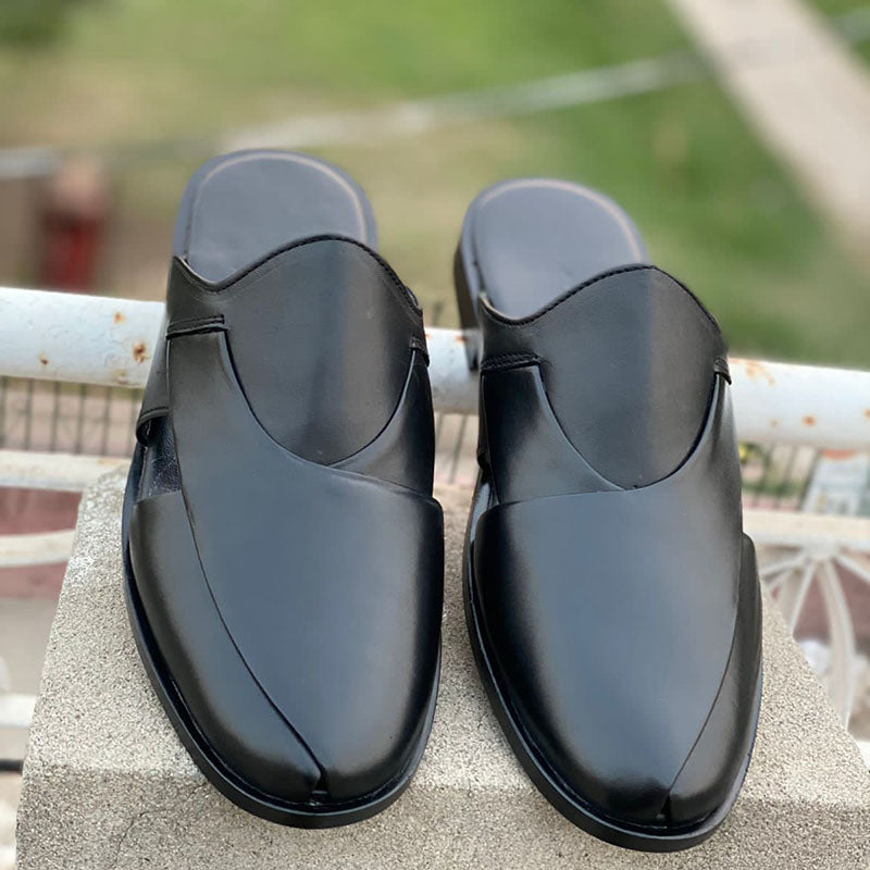 Degora Sandals Handmade leather  Black 172