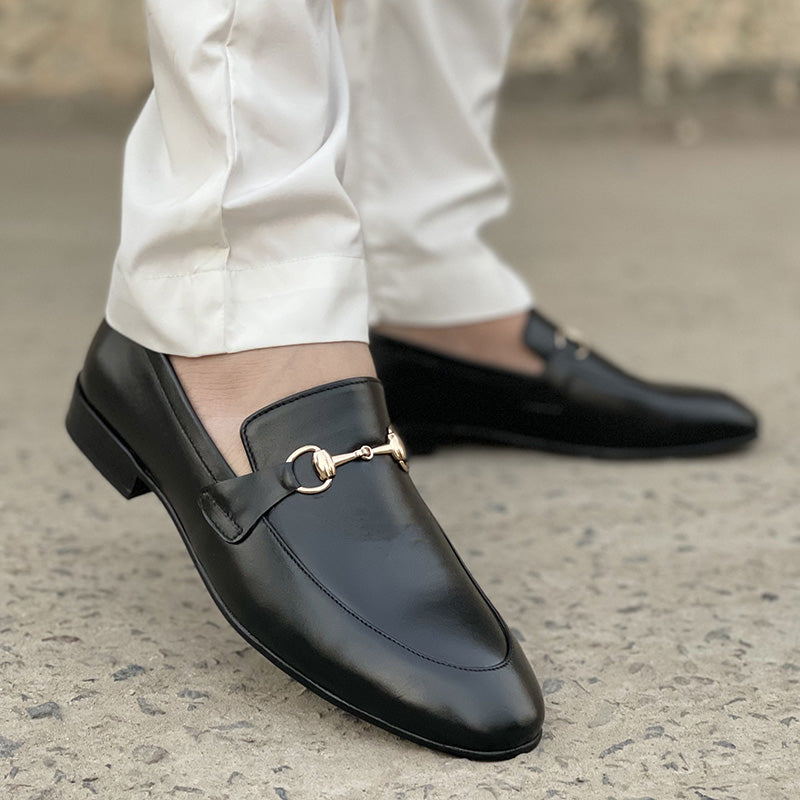 Prestige Derby Shoes-191 Black