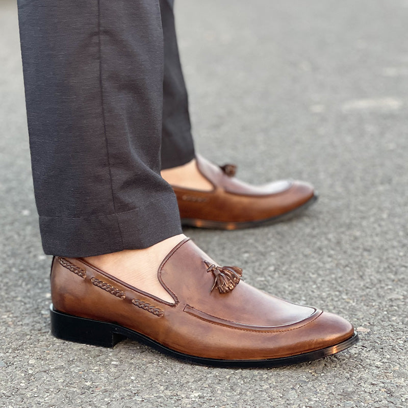 Degora Formal Shoes Handmade leather  Brown  114