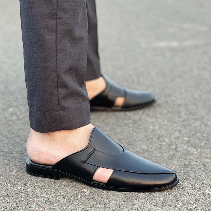 Degora Sandals Handmade leather  Black 172