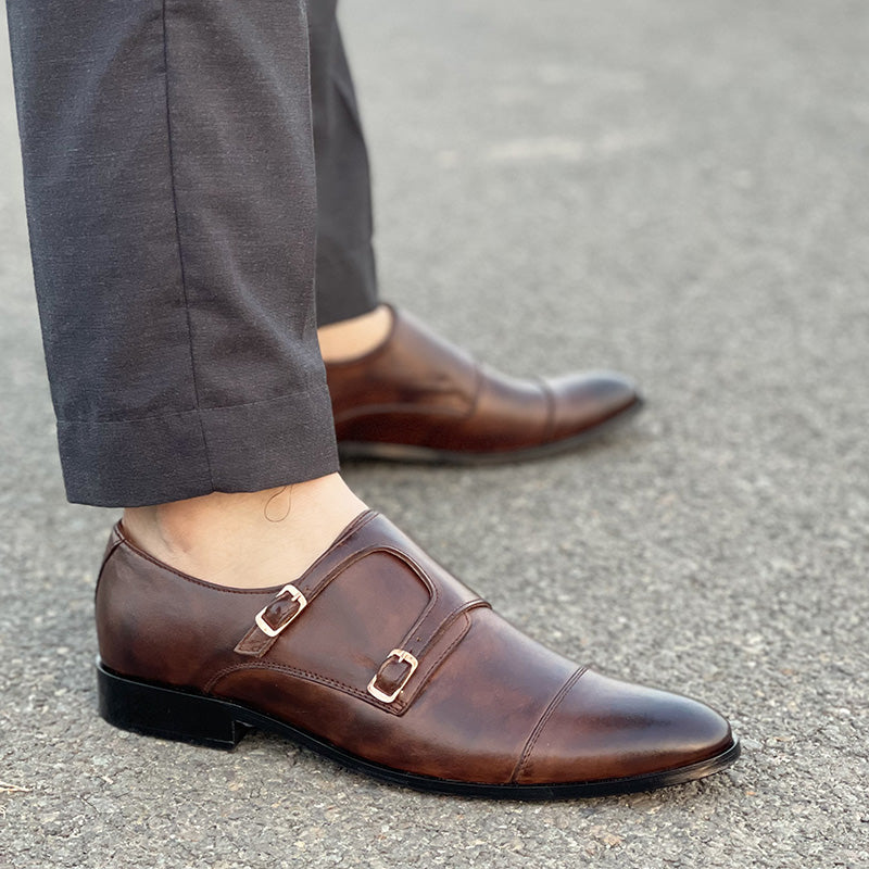 Degora Formal Shoes Handmade leather  Brown  115