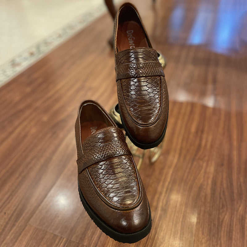 Casual Handmade leather Brown 198