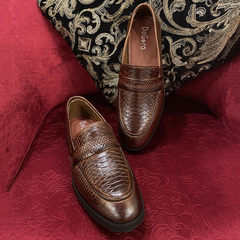 Casual Handmade leather Brown 198