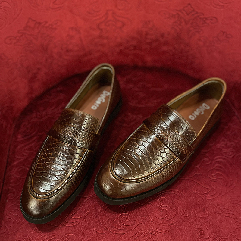 Casual Handmade leather Brown 198