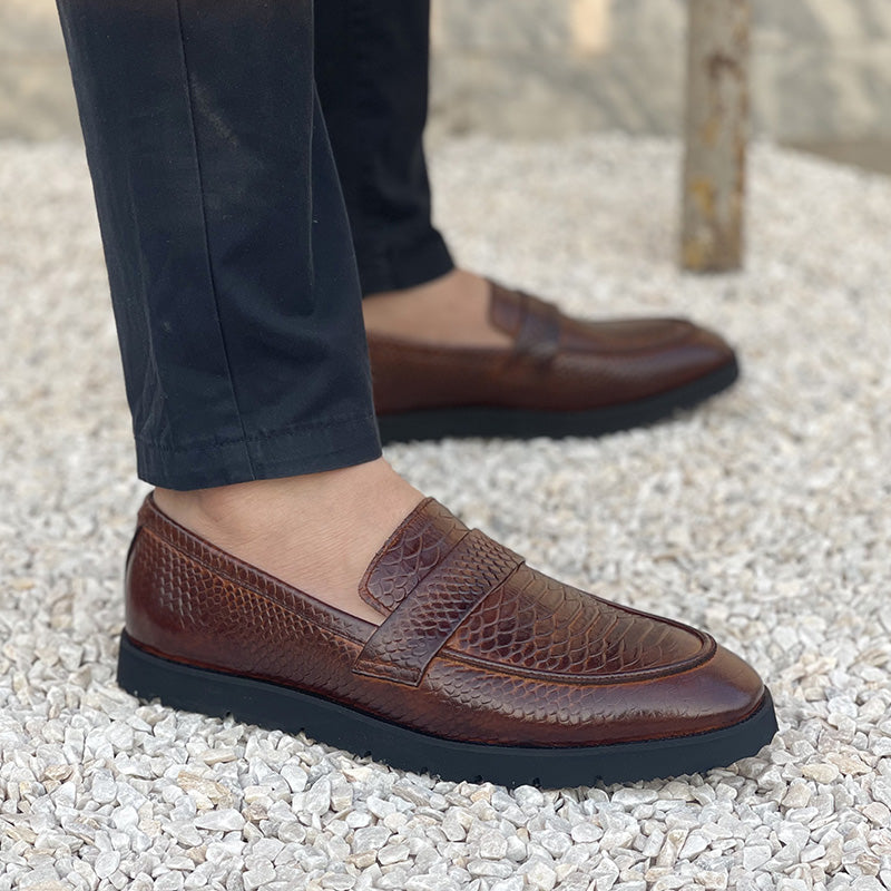 Casual Handmade leather Brown 198
