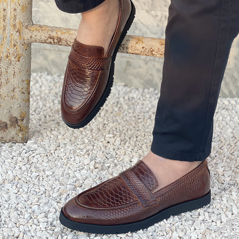 Casual Handmade leather Brown 198