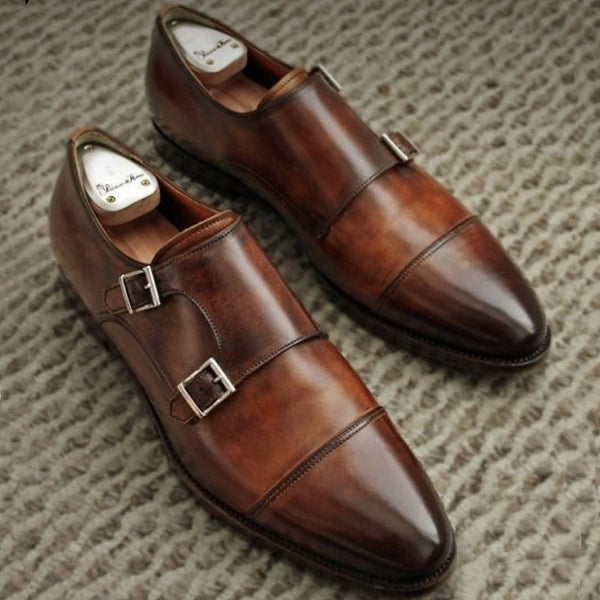 Degora Formal Shoes Handmade leather  Brown  115