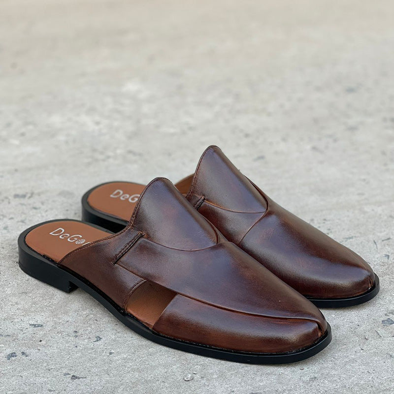 Degora Sandals Handmade leather  Brown  172
